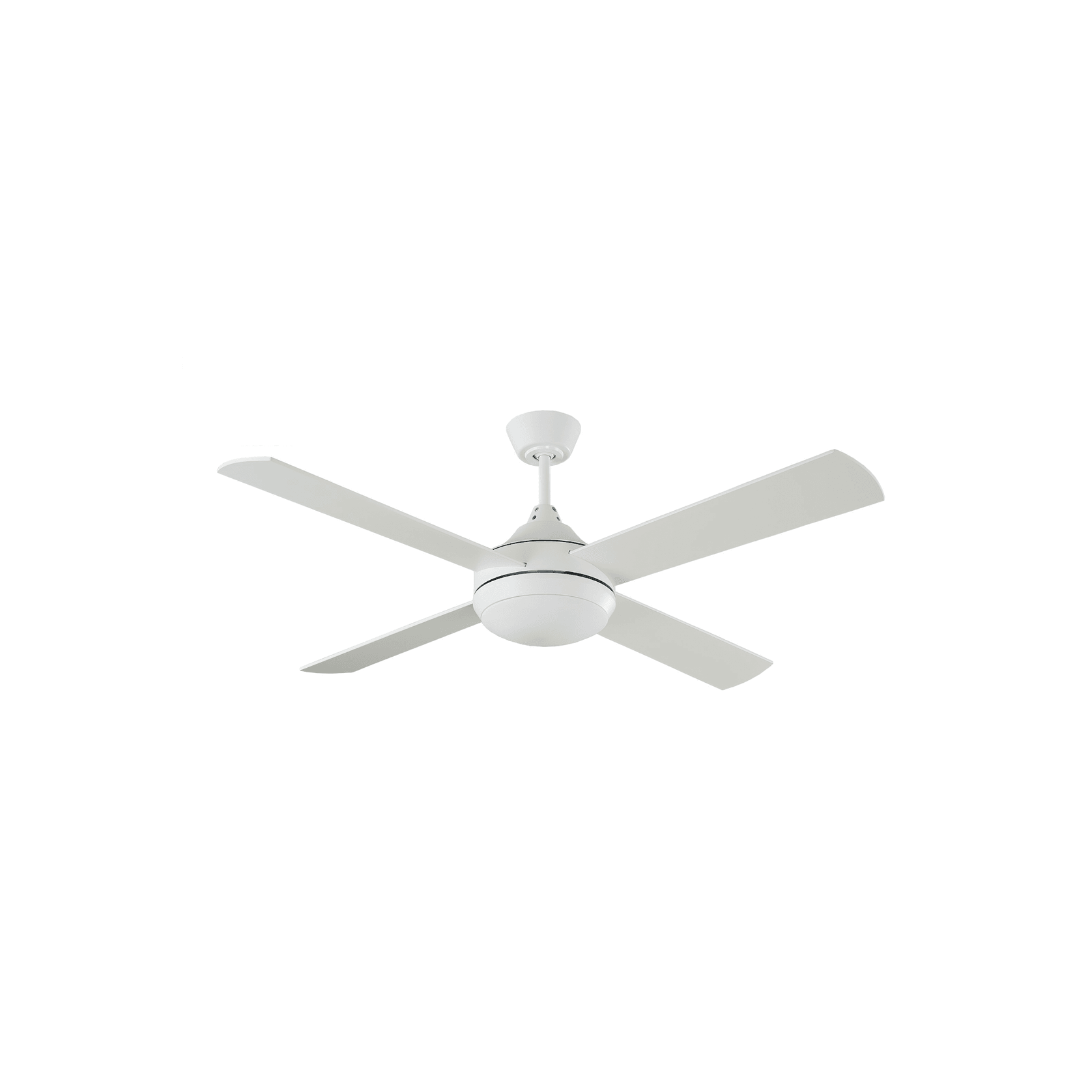 Milano Ceiling Fan | White LED Light gallery detail image