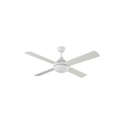 Milano Ceiling Fan | White LED Light gallery detail image