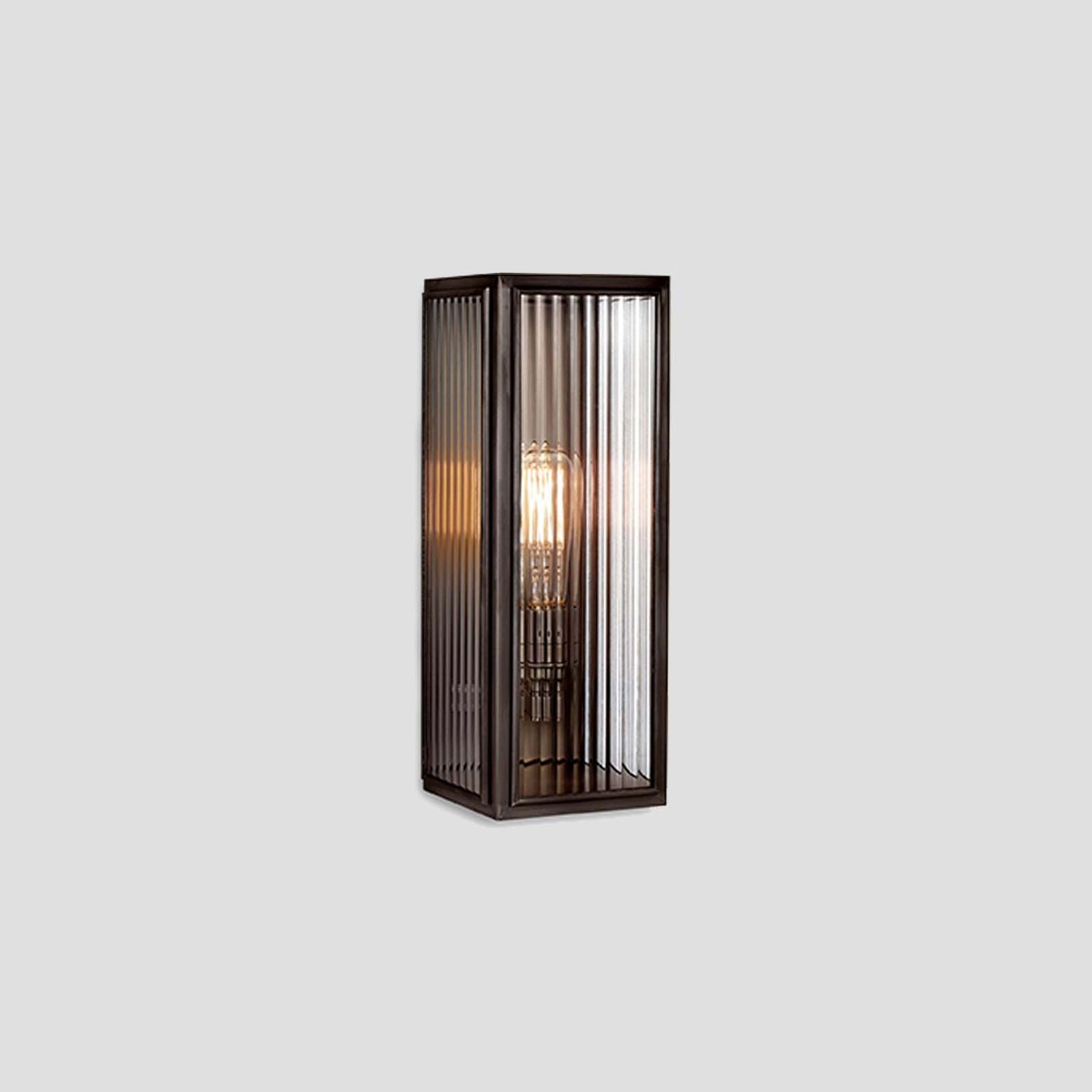 Ash Reeded Wall Light gallery detail image