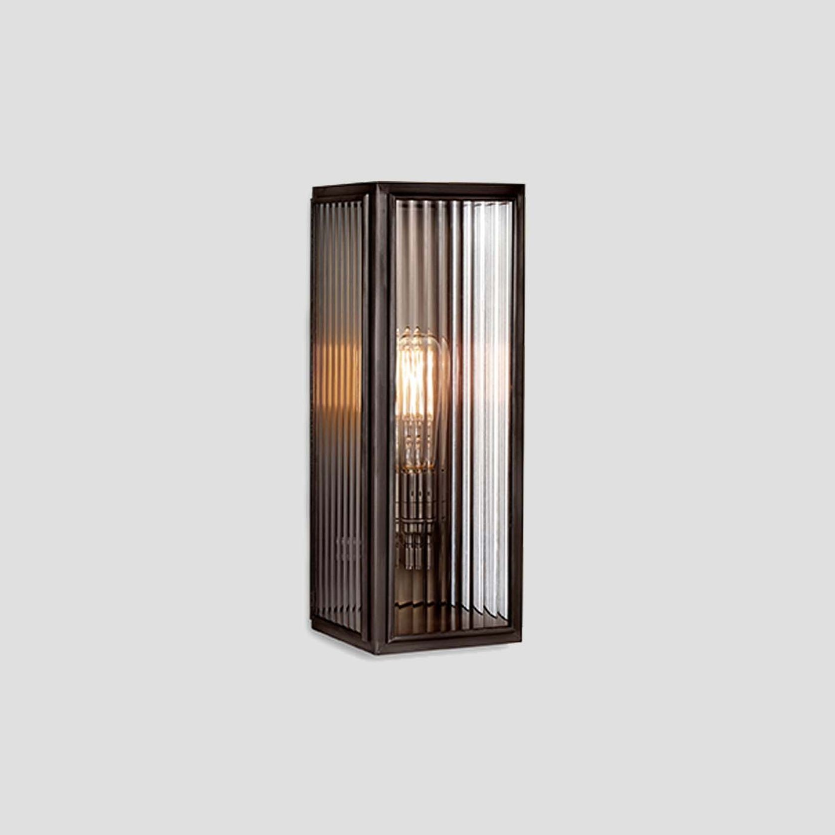 Ash Reeded Wall Light gallery detail image