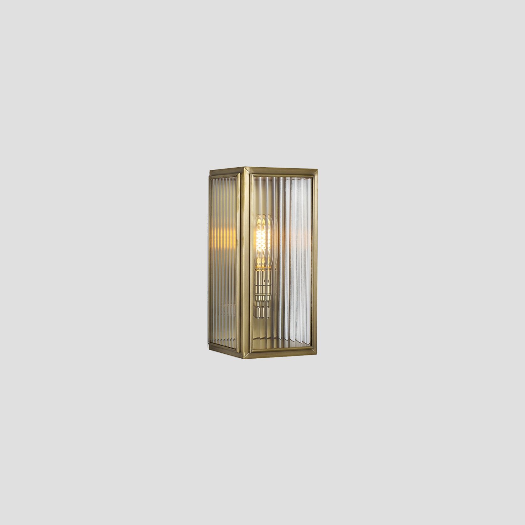 Ash Reeded Wall Light gallery detail image