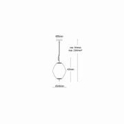 Nova Tall Pendant Light gallery detail image