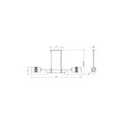 Lizak Linear Pendant Light gallery detail image