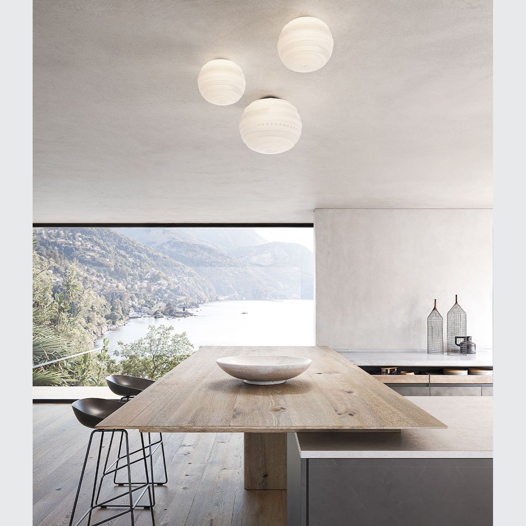 Braille Ceiling/Wall Light gallery detail image