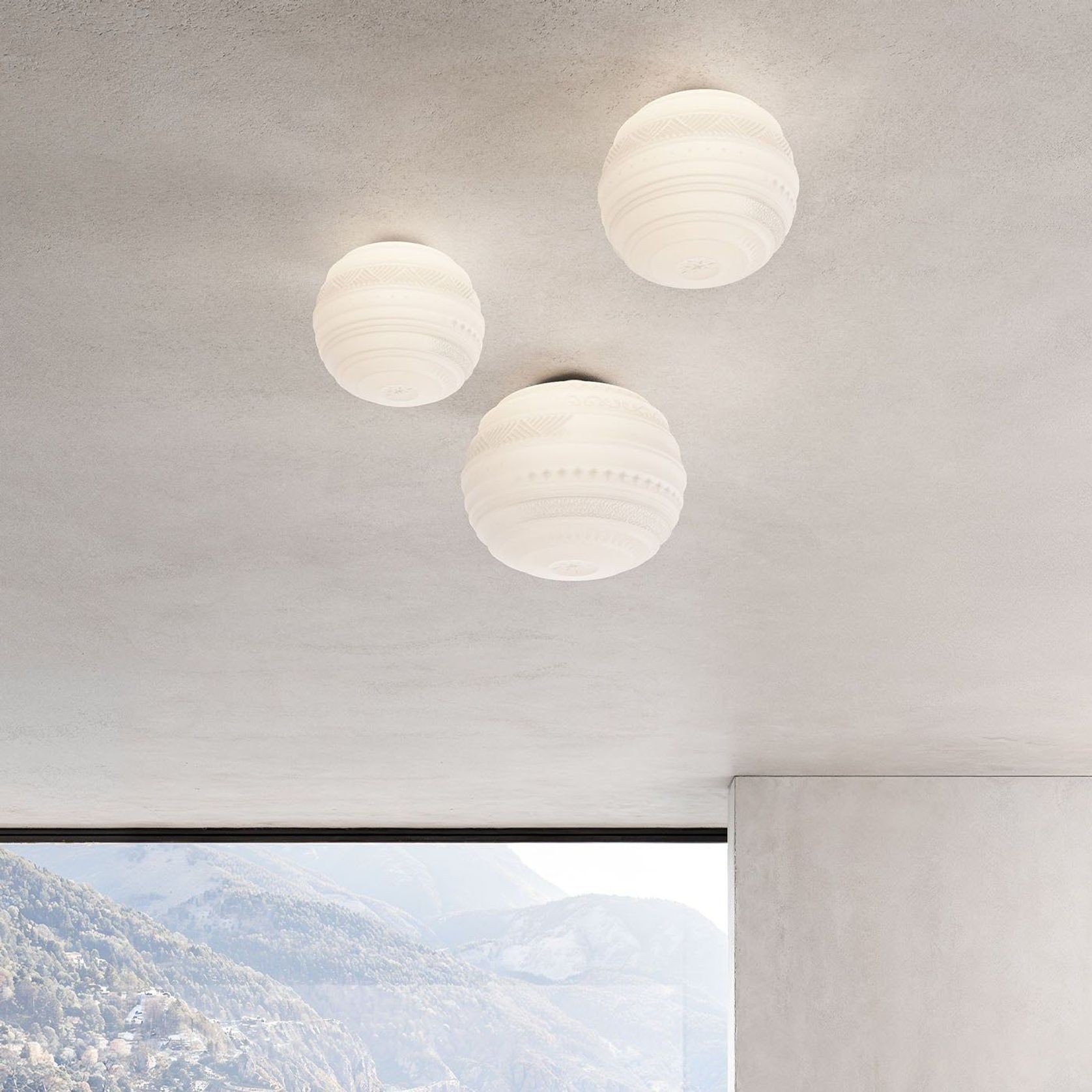 Braille Ceiling/Wall Light gallery detail image