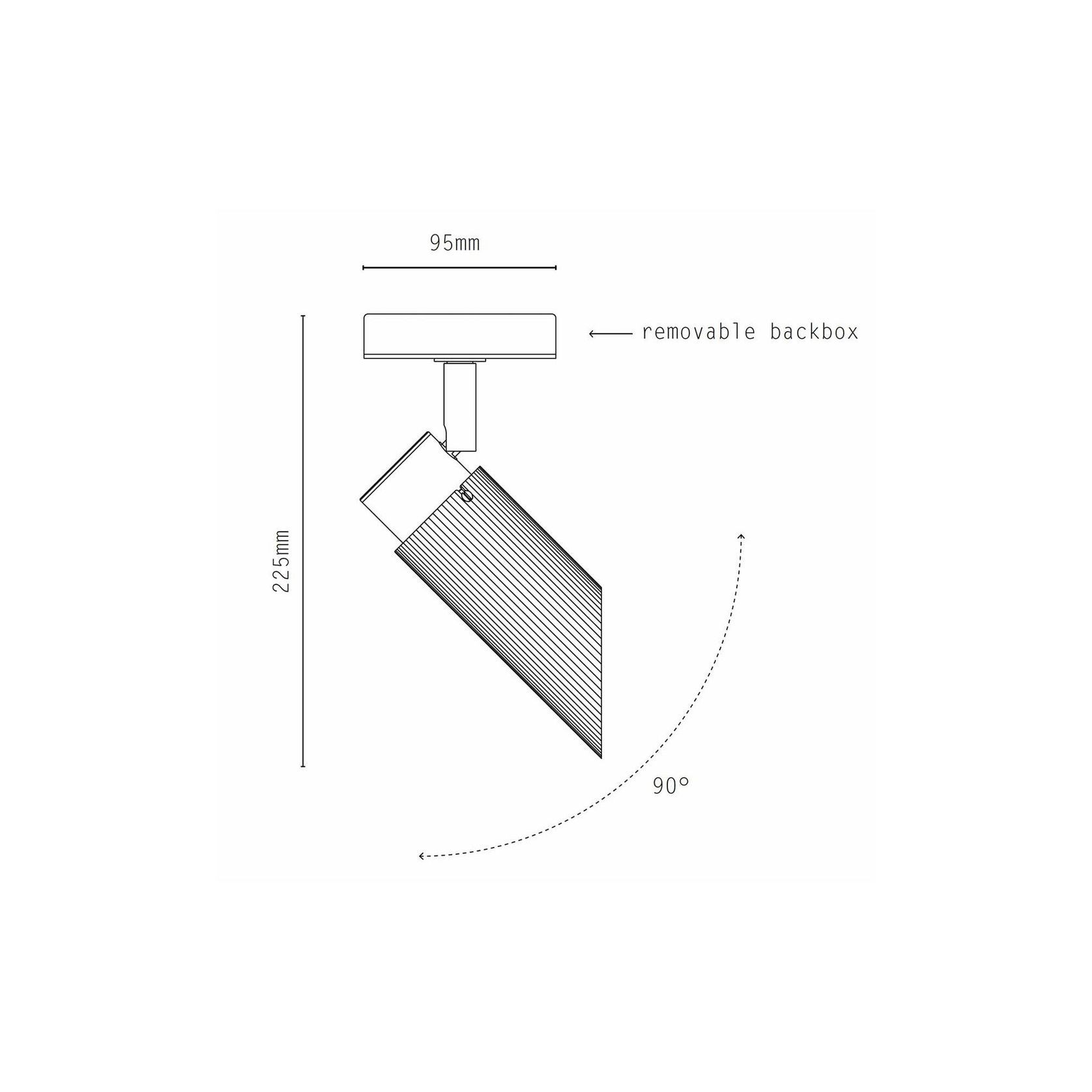 Spot Pro Adjustable Wall/Ceiling Light gallery detail image
