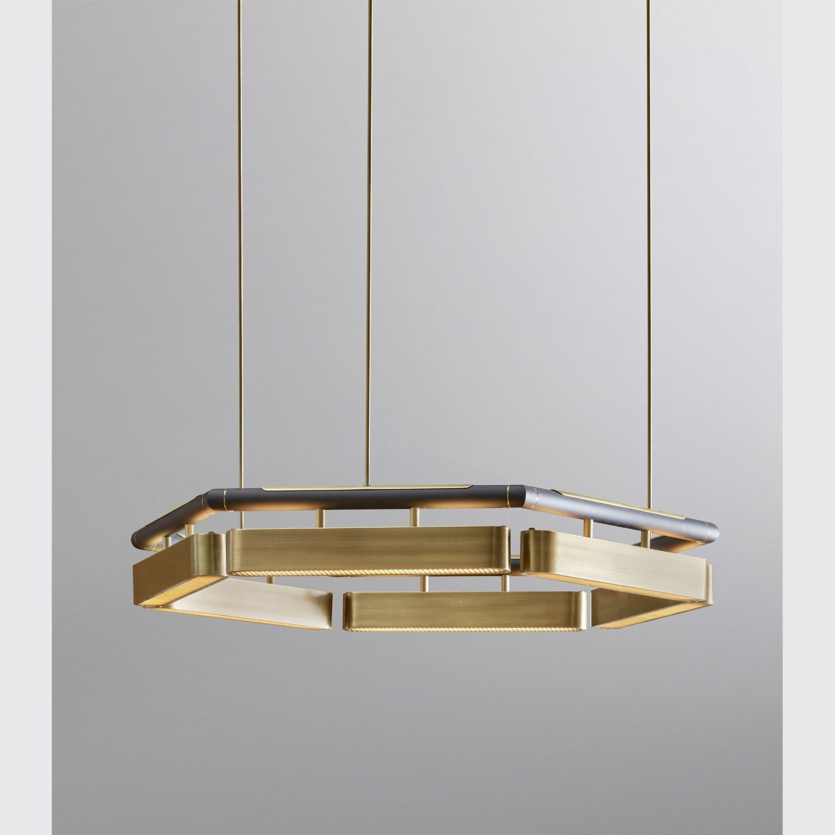 Colt Hexagon Chandelier gallery detail image