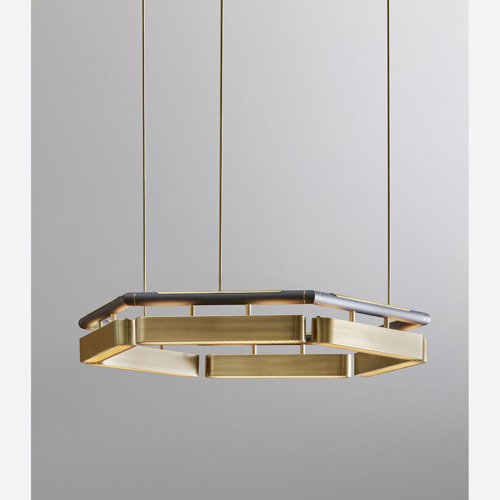Colt Hexagon Chandelier gallery detail image