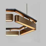 Colt Hexagon Chandelier gallery detail image