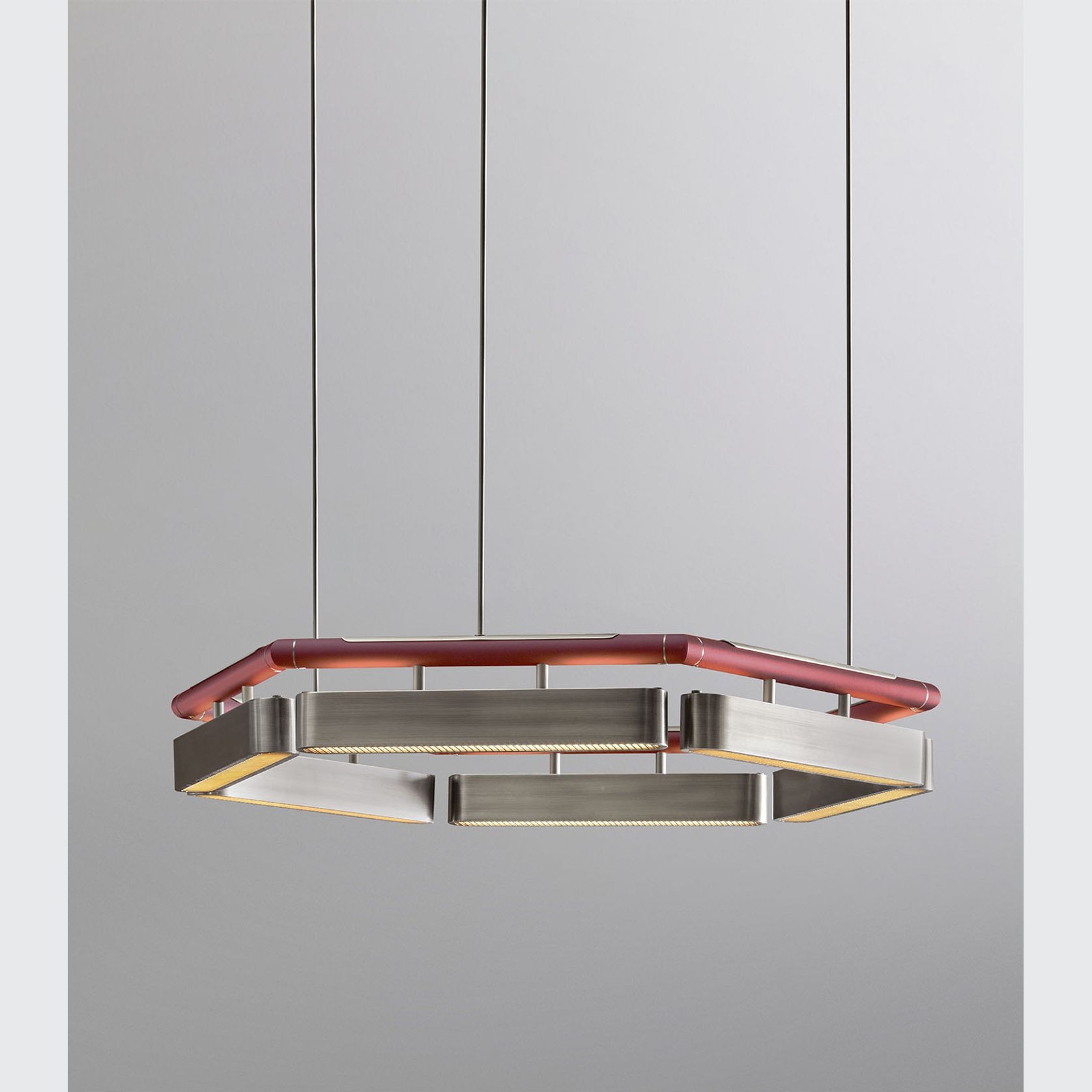 Colt Hexagon Chandelier gallery detail image