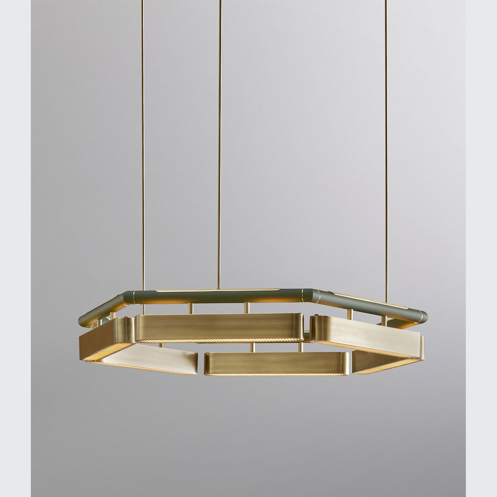 Colt Hexagon Chandelier gallery detail image