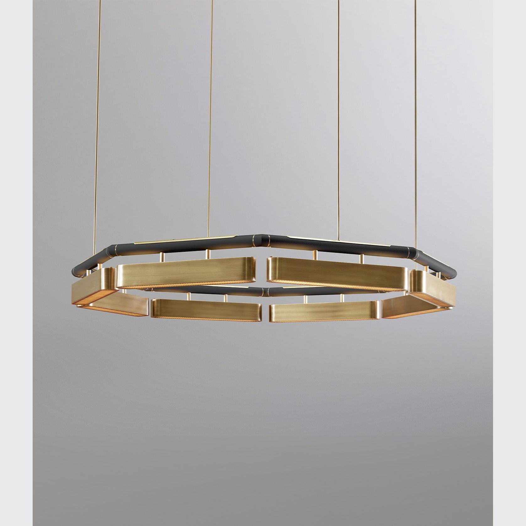 Colt Octagon Chandelier gallery detail image