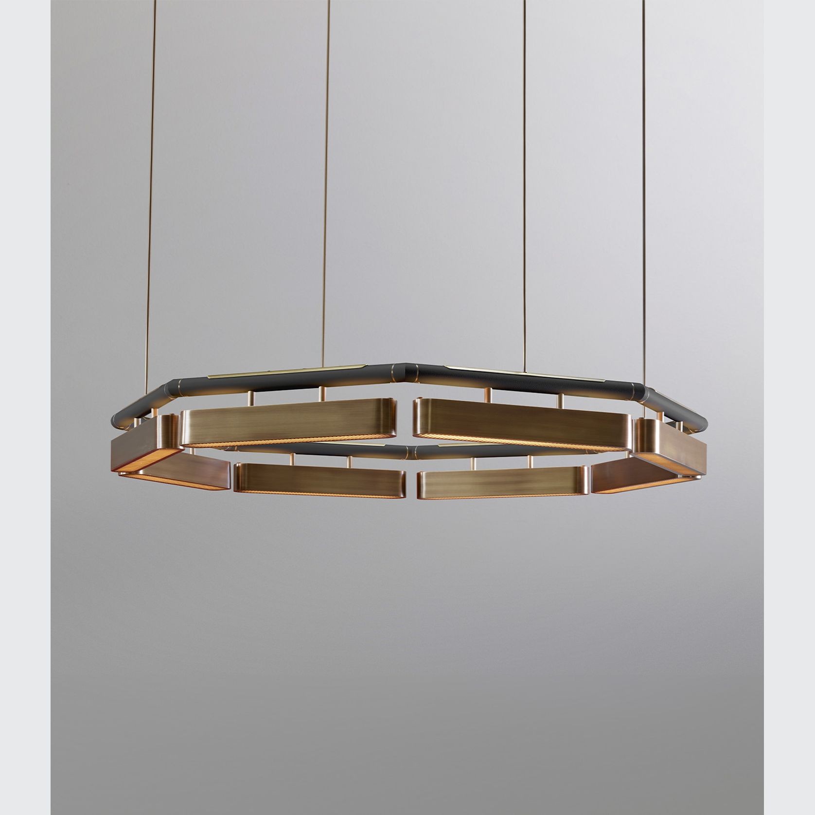 Colt Octagon Chandelier gallery detail image