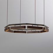 Colt Octagon Chandelier gallery detail image