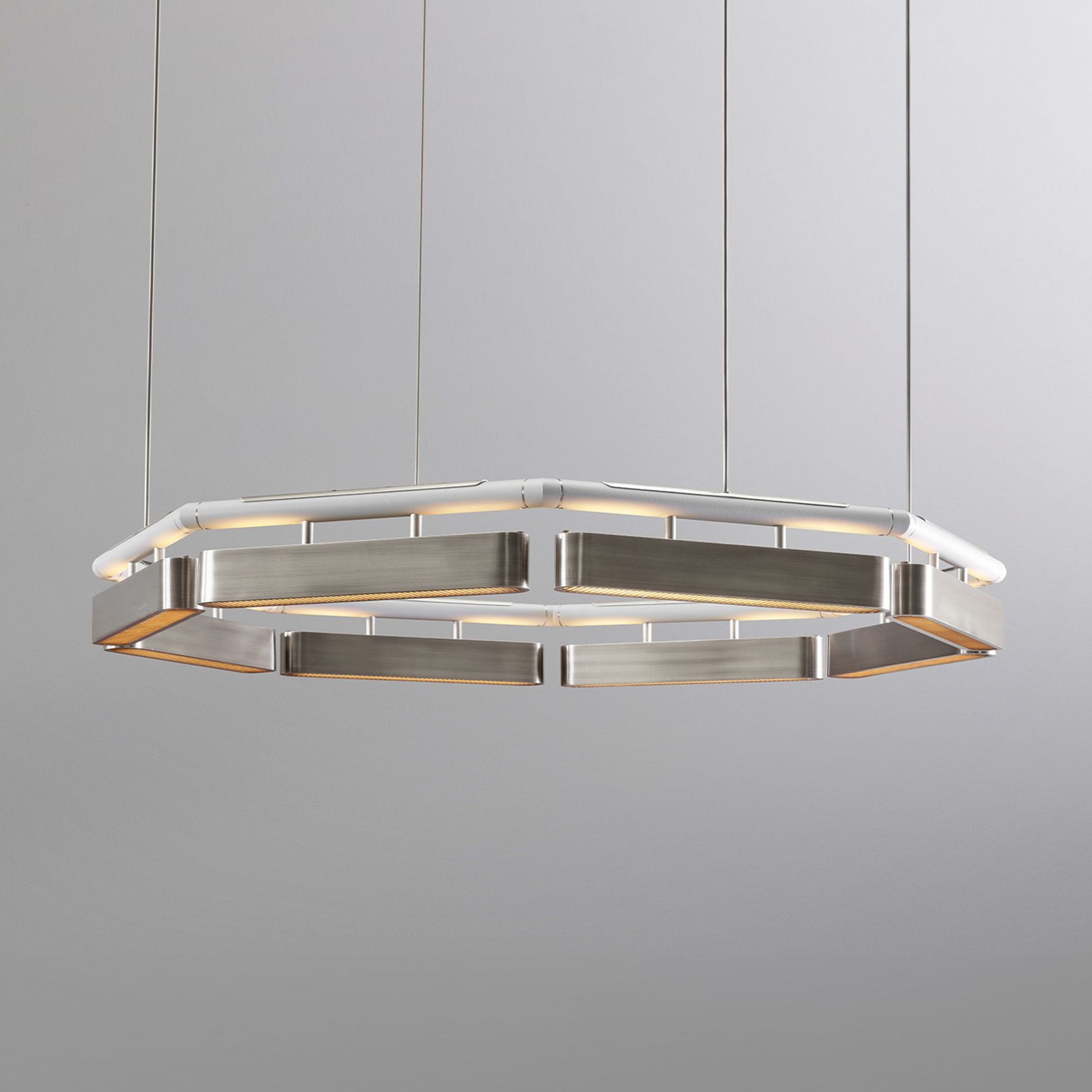 Colt Octagon Chandelier gallery detail image