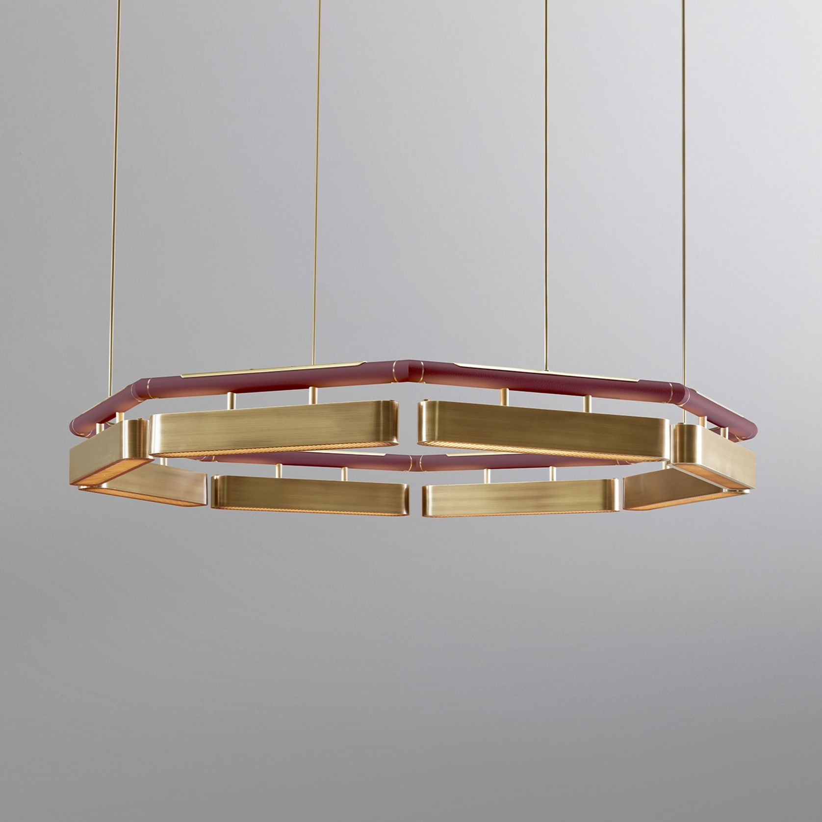 Colt Octagon Chandelier gallery detail image