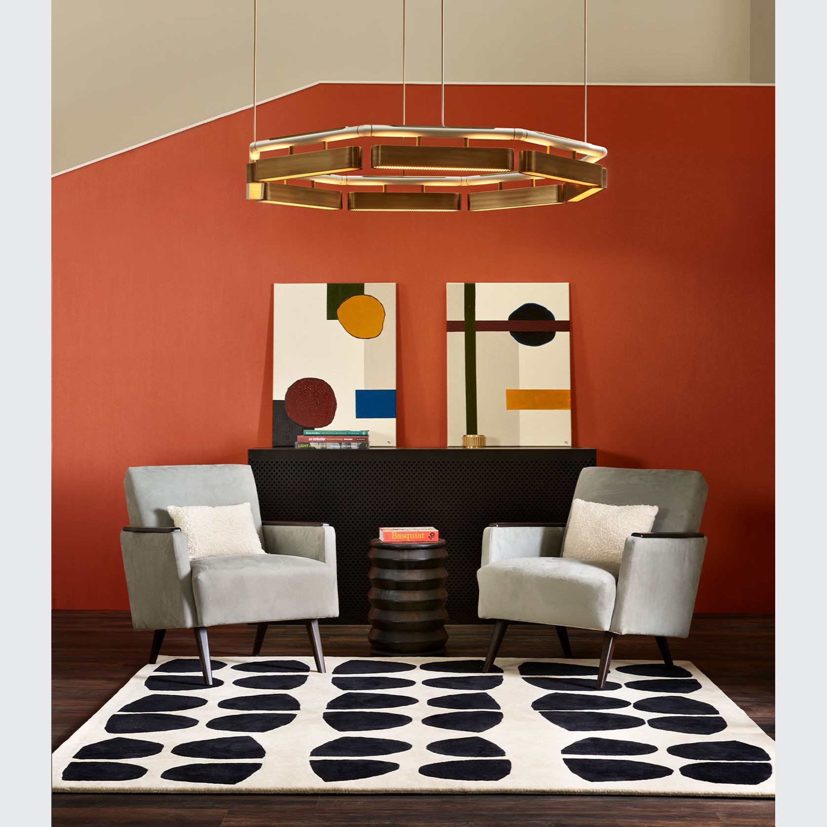 Colt Octagon Chandelier gallery detail image