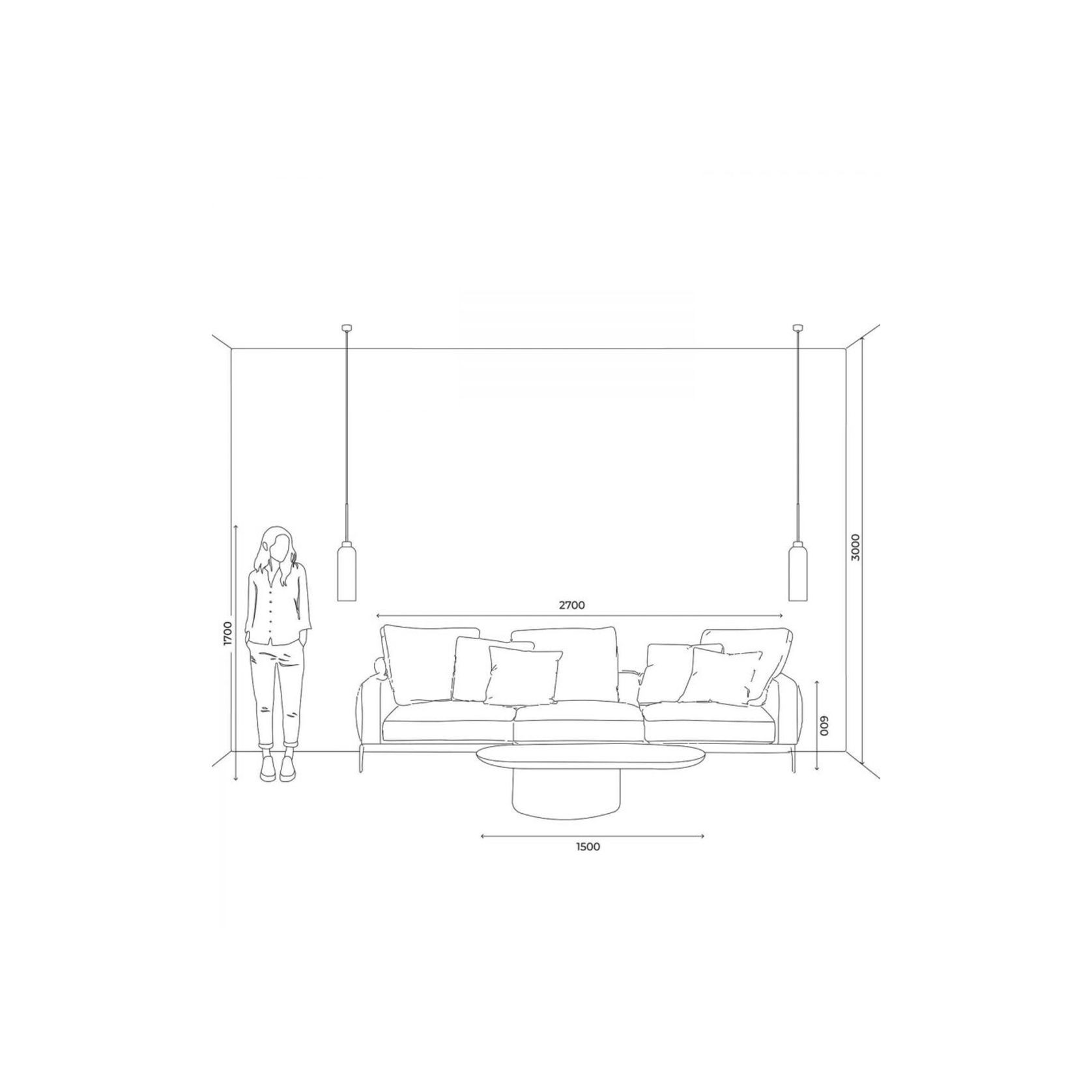 Parlour Lite Elong Pendant gallery detail image