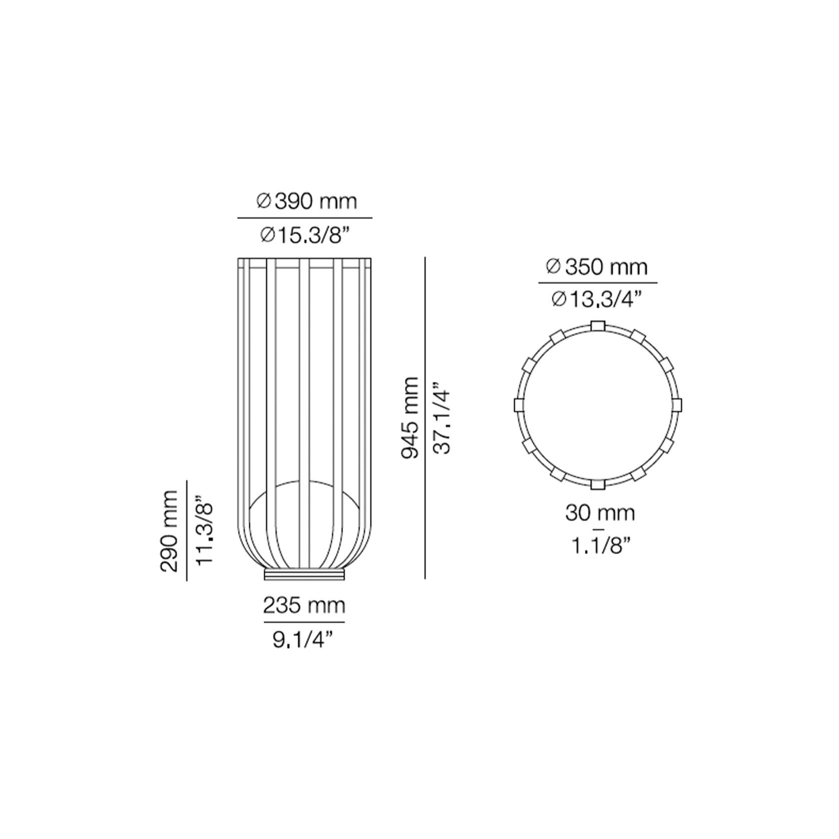 Bols Tall Outdoor Floor Lamp gallery detail image