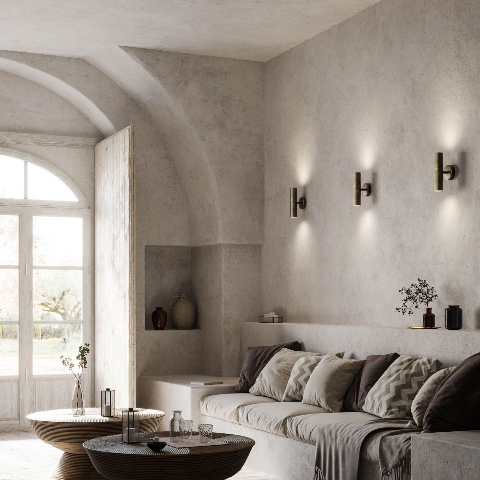 Girasoli Double Wall Light gallery detail image