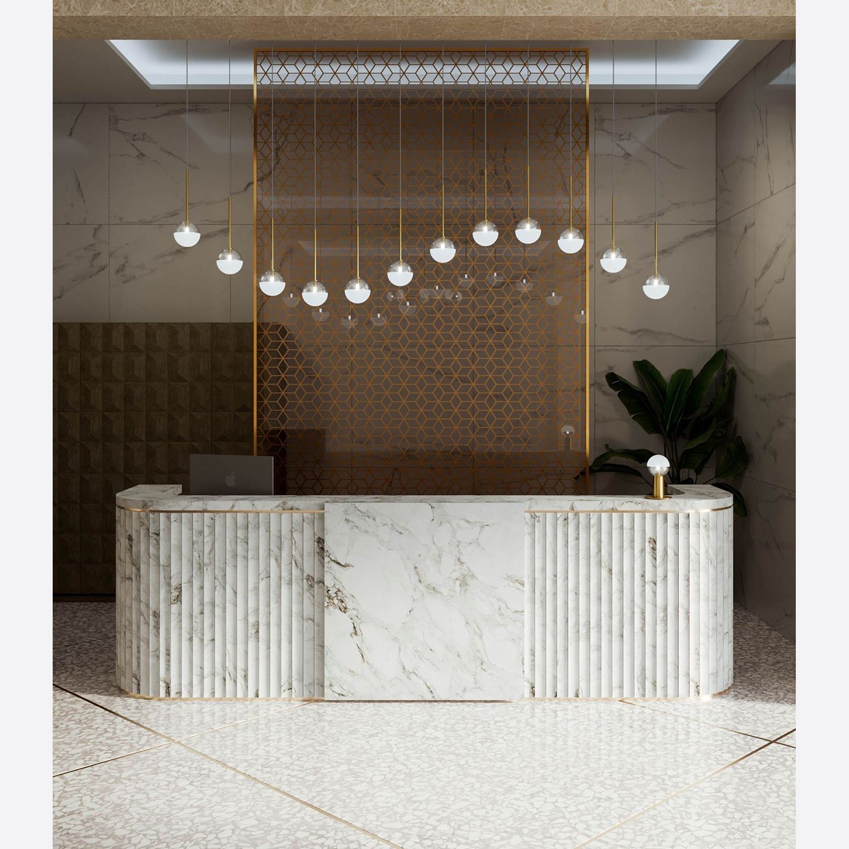 Molecola Pendant Light gallery detail image