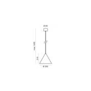 Cone Outdoor Pendant Light gallery detail image