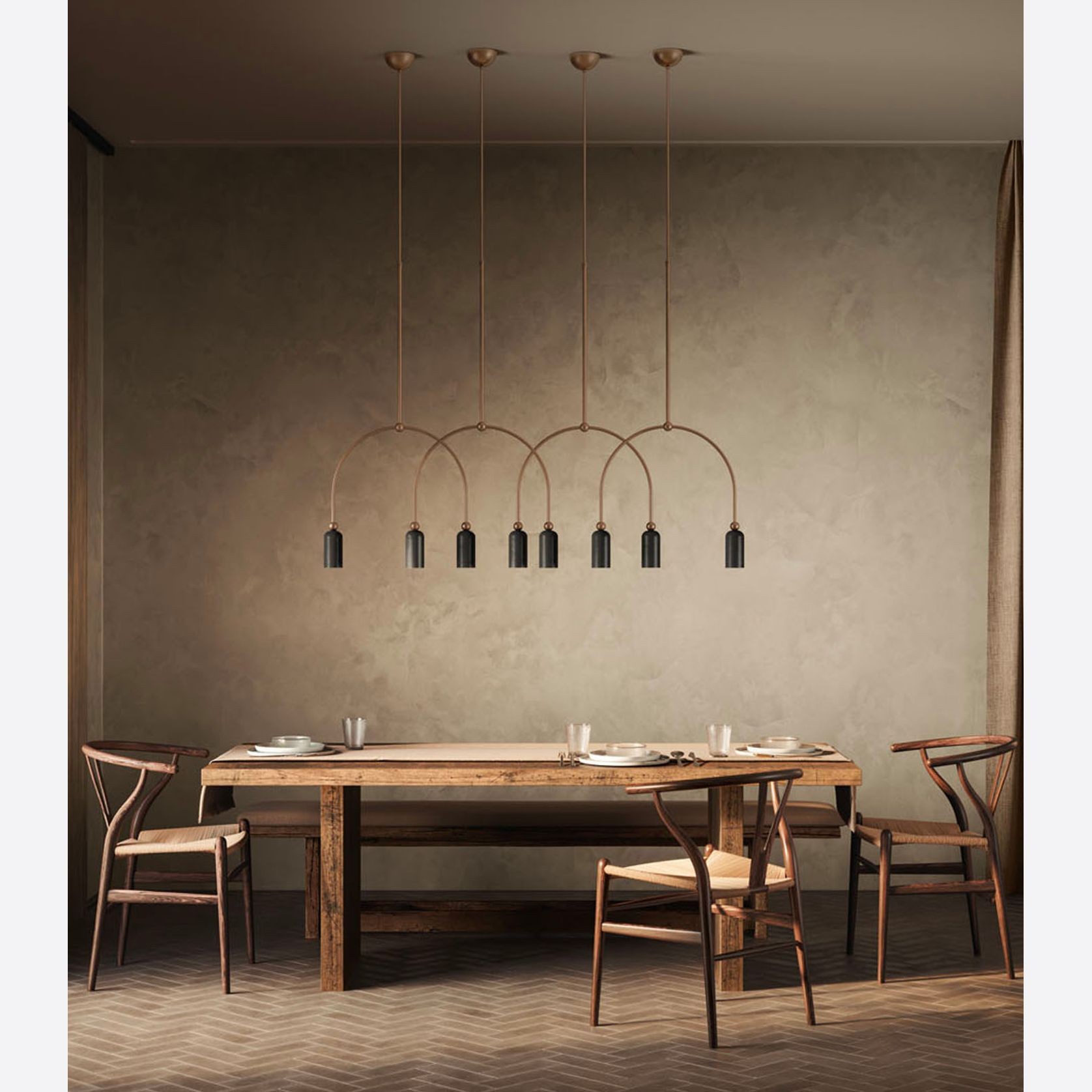 Madame 2lt Pendant Light gallery detail image