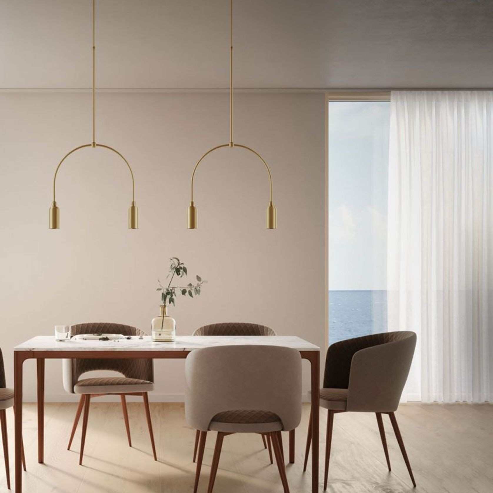 Madame 2lt Pendant Light gallery detail image