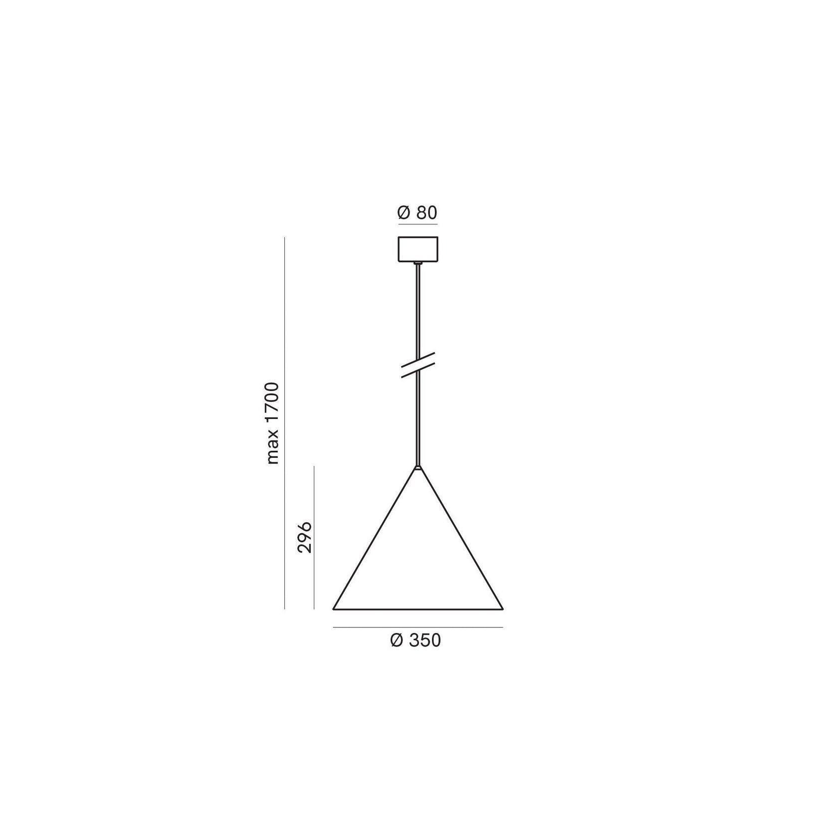 Cone Pendant Light gallery detail image