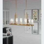 Kimrose 10lt Linear Chandelier gallery detail image