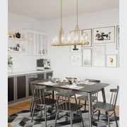 Kimrose 10lt Linear Chandelier gallery detail image