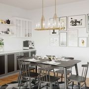 Kimrose 10lt Linear Chandelier gallery detail image