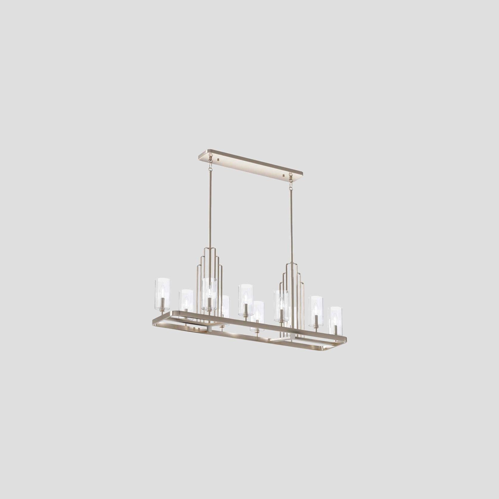 Kimrose 10lt Linear Chandelier gallery detail image