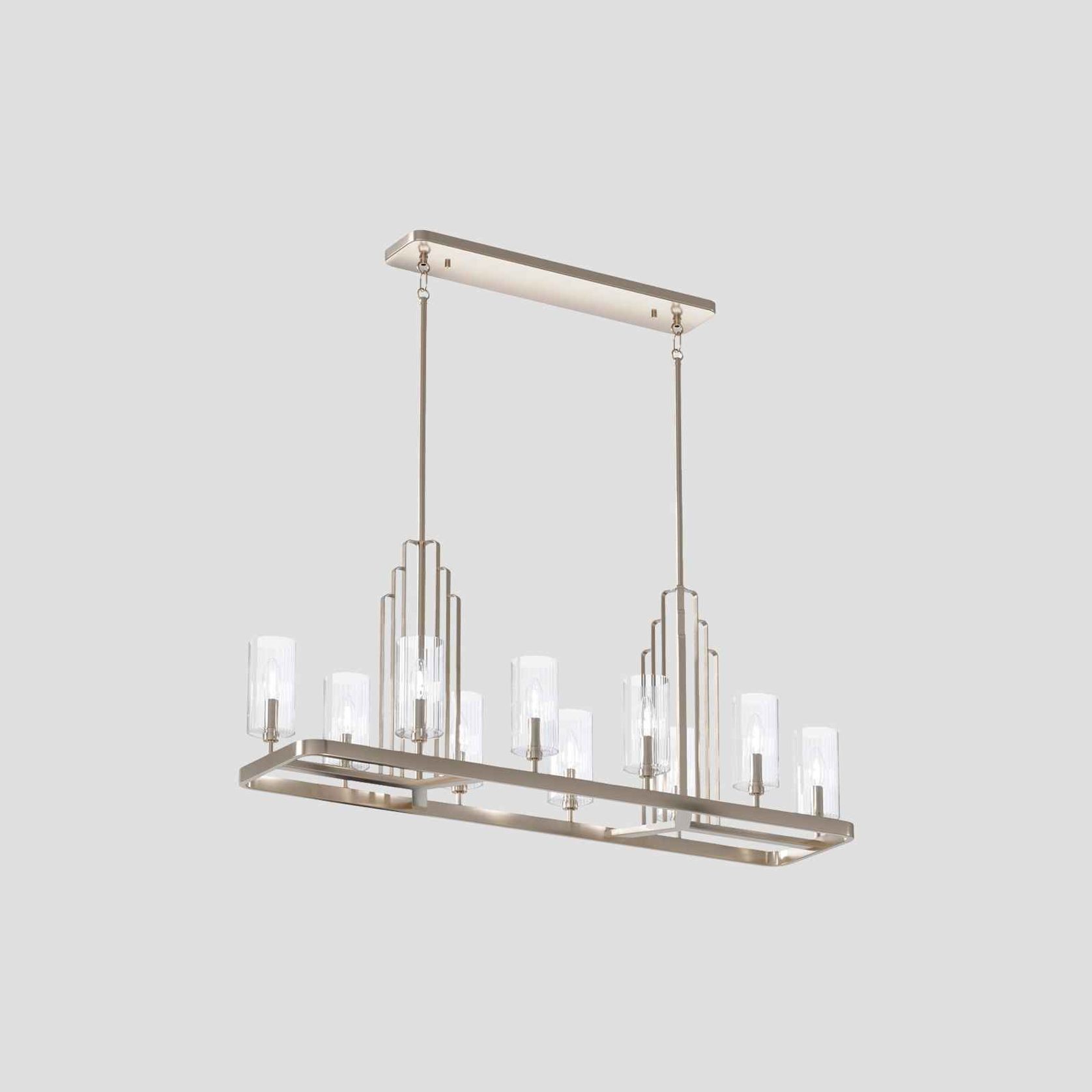 Kimrose 10lt Linear Chandelier gallery detail image
