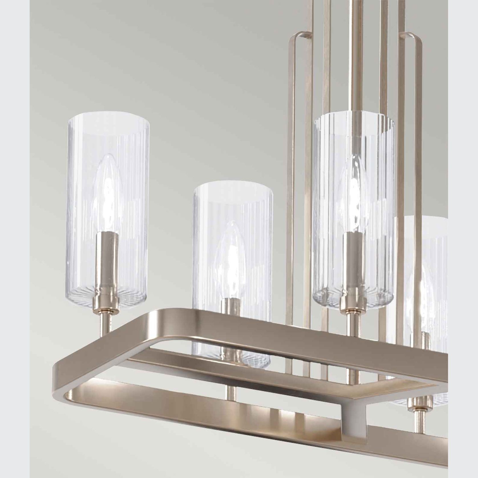 Kimrose 10lt Linear Chandelier gallery detail image