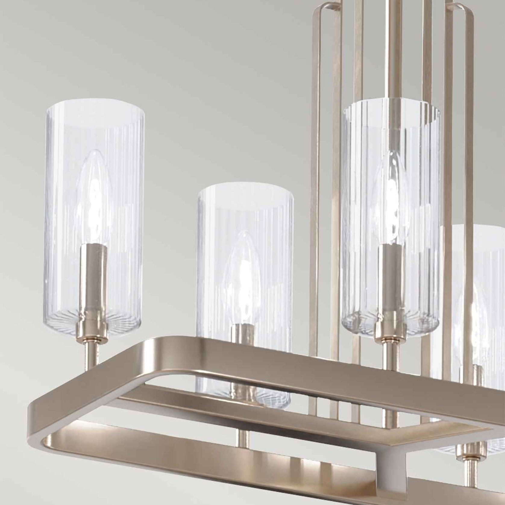 Kimrose 10lt Linear Chandelier gallery detail image