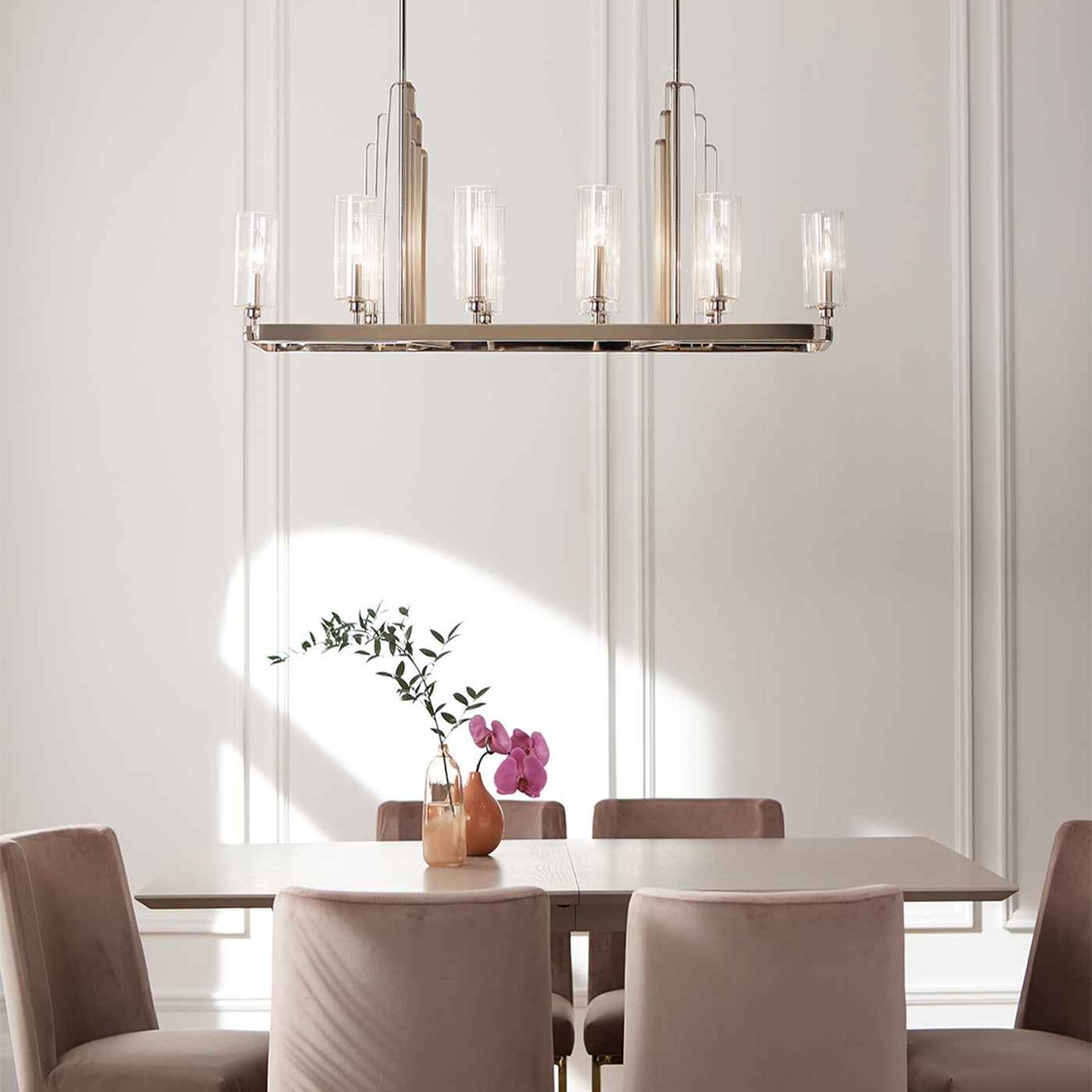 Kimrose 10lt Linear Chandelier gallery detail image