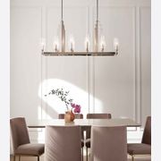 Kimrose 10lt Linear Chandelier gallery detail image