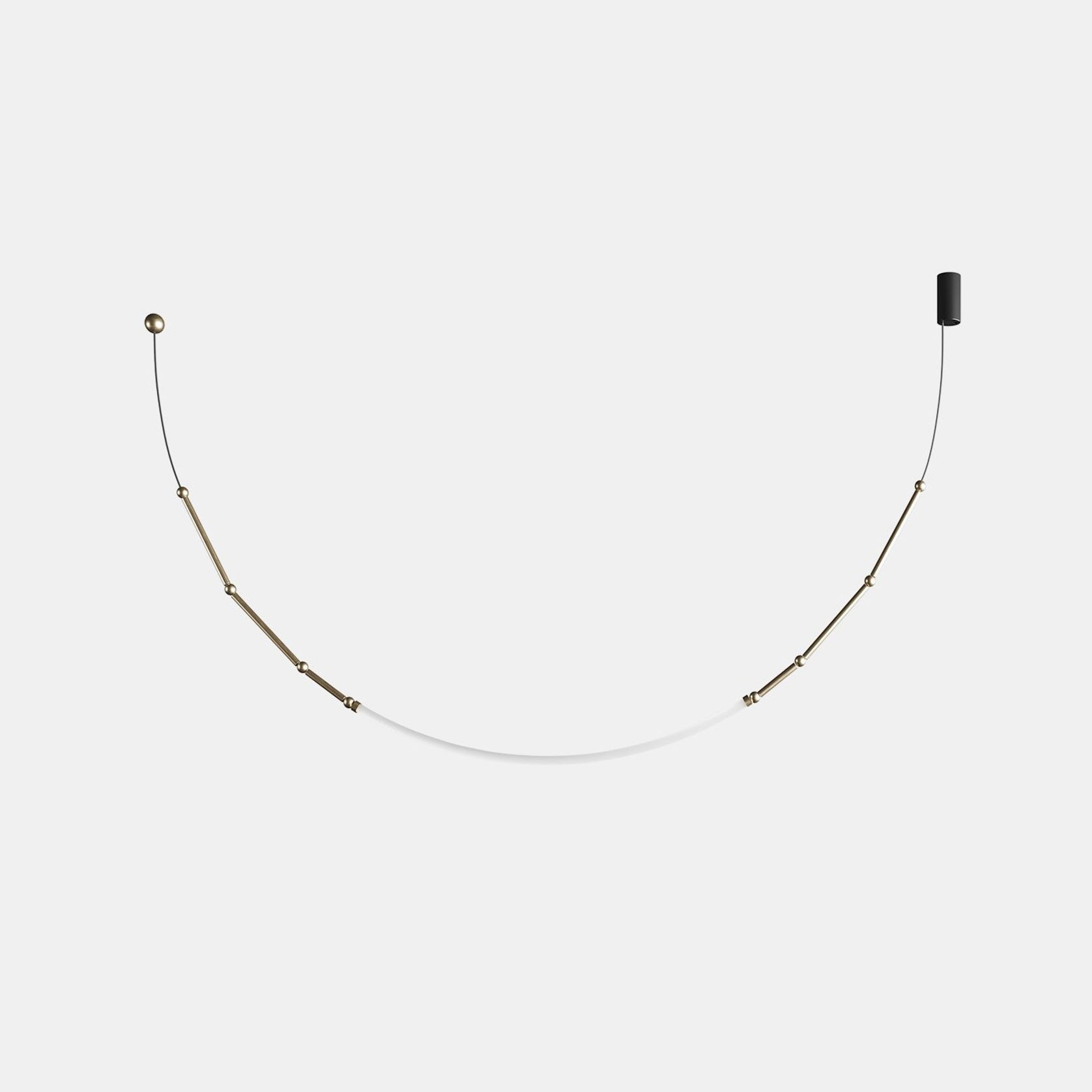 Leda Curve Pendant Light gallery detail image