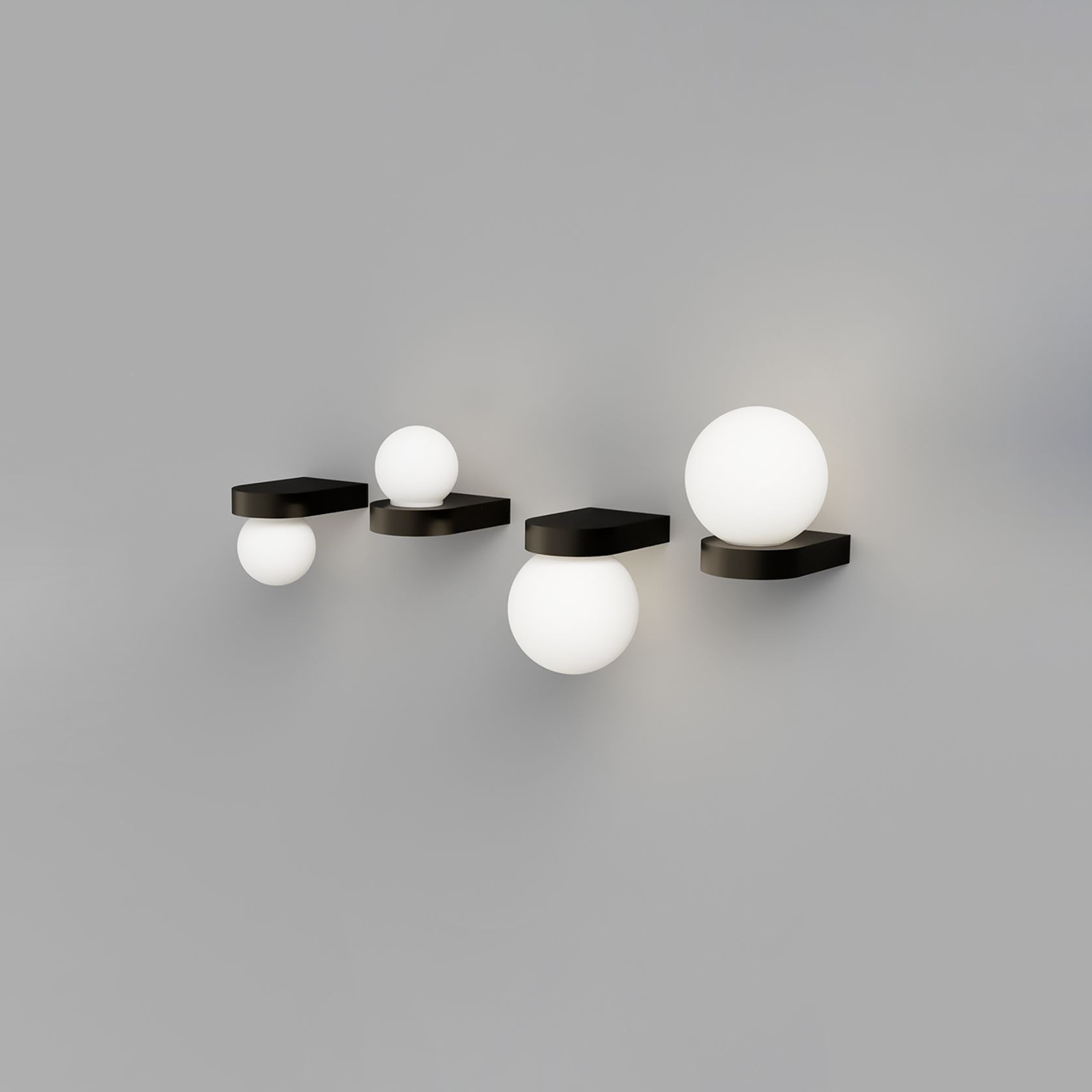 Orb Ledge Wall Light gallery detail image