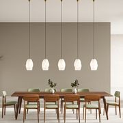 Organic White Pendant Light gallery detail image