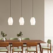 Organic White Pendant Light gallery detail image