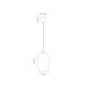 Organic Pendant Light gallery detail image