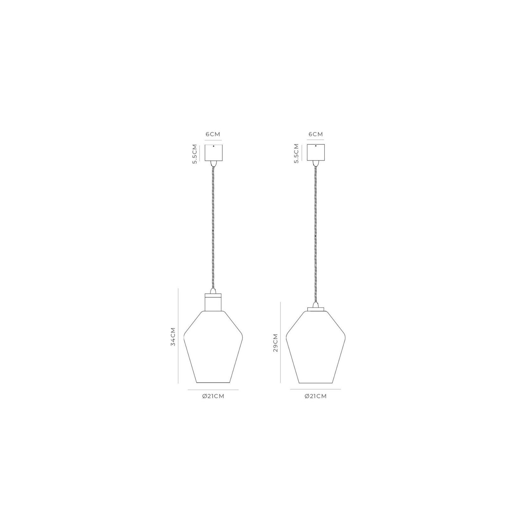 Parlour Geo Pendant Light gallery detail image