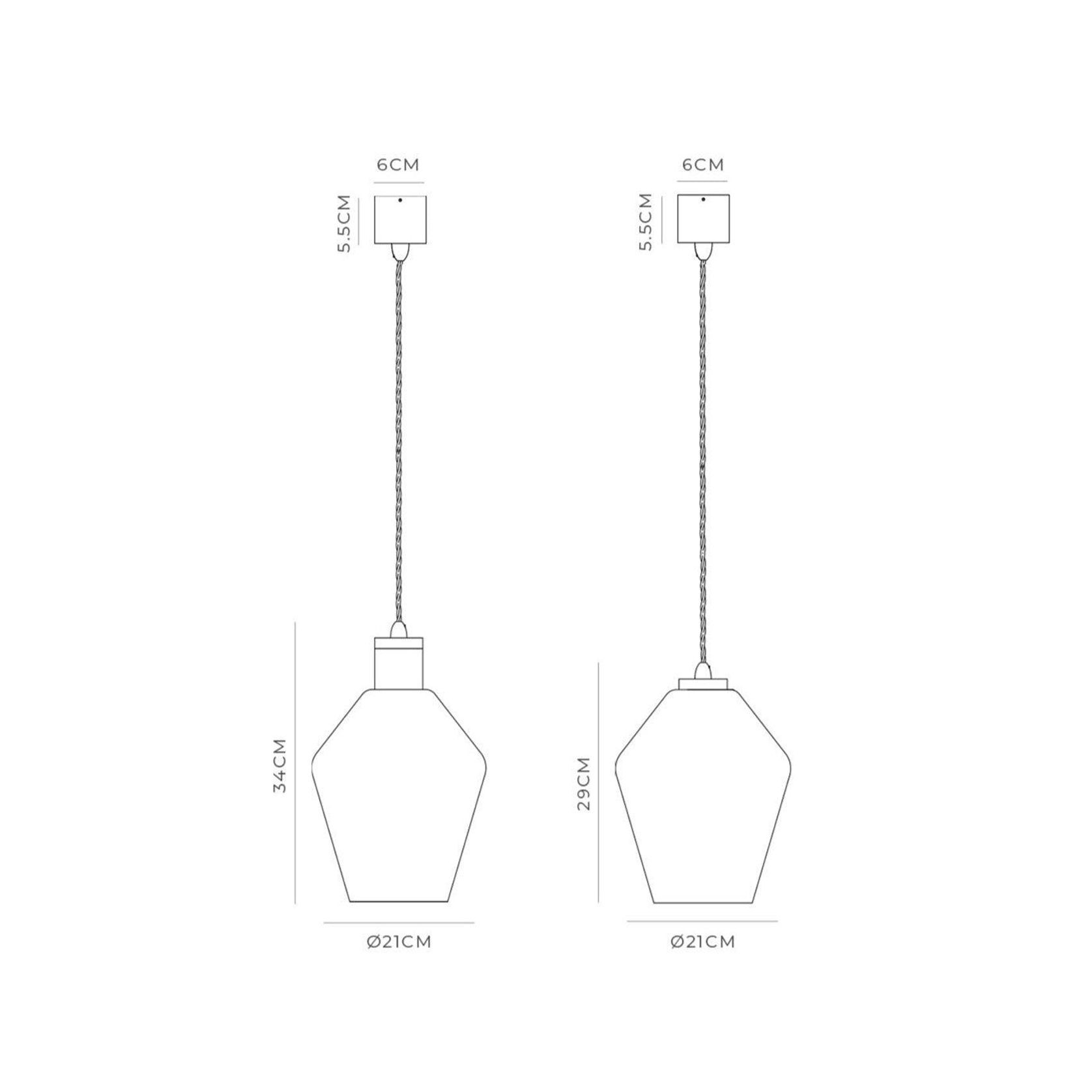 Parlour Geo Pendant Light gallery detail image