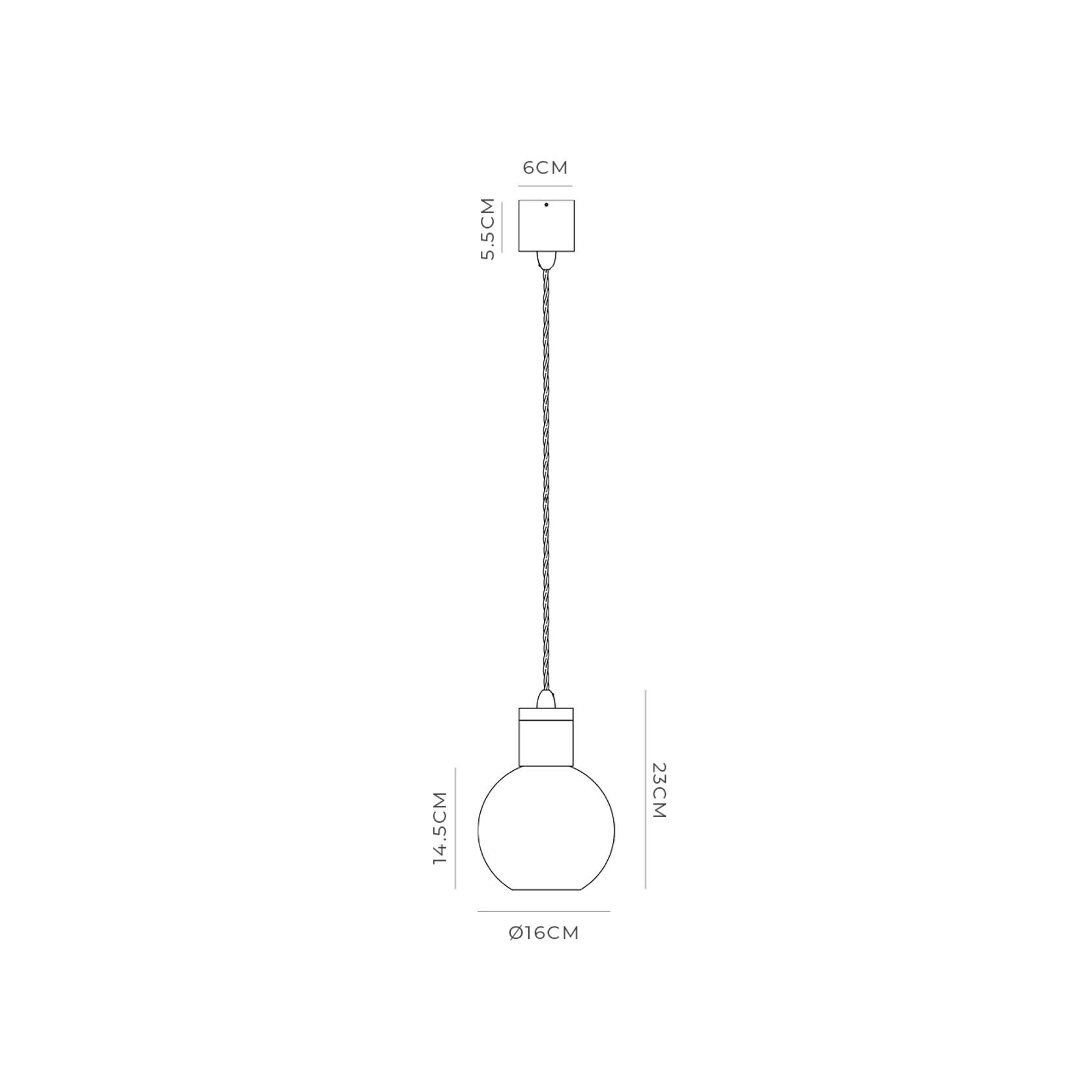 Parlour Sphere Pendant Light gallery detail image