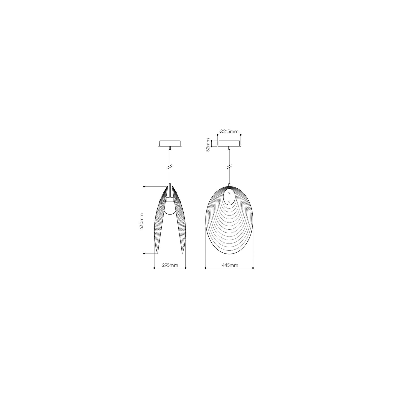 Ama Pendant Light gallery detail image