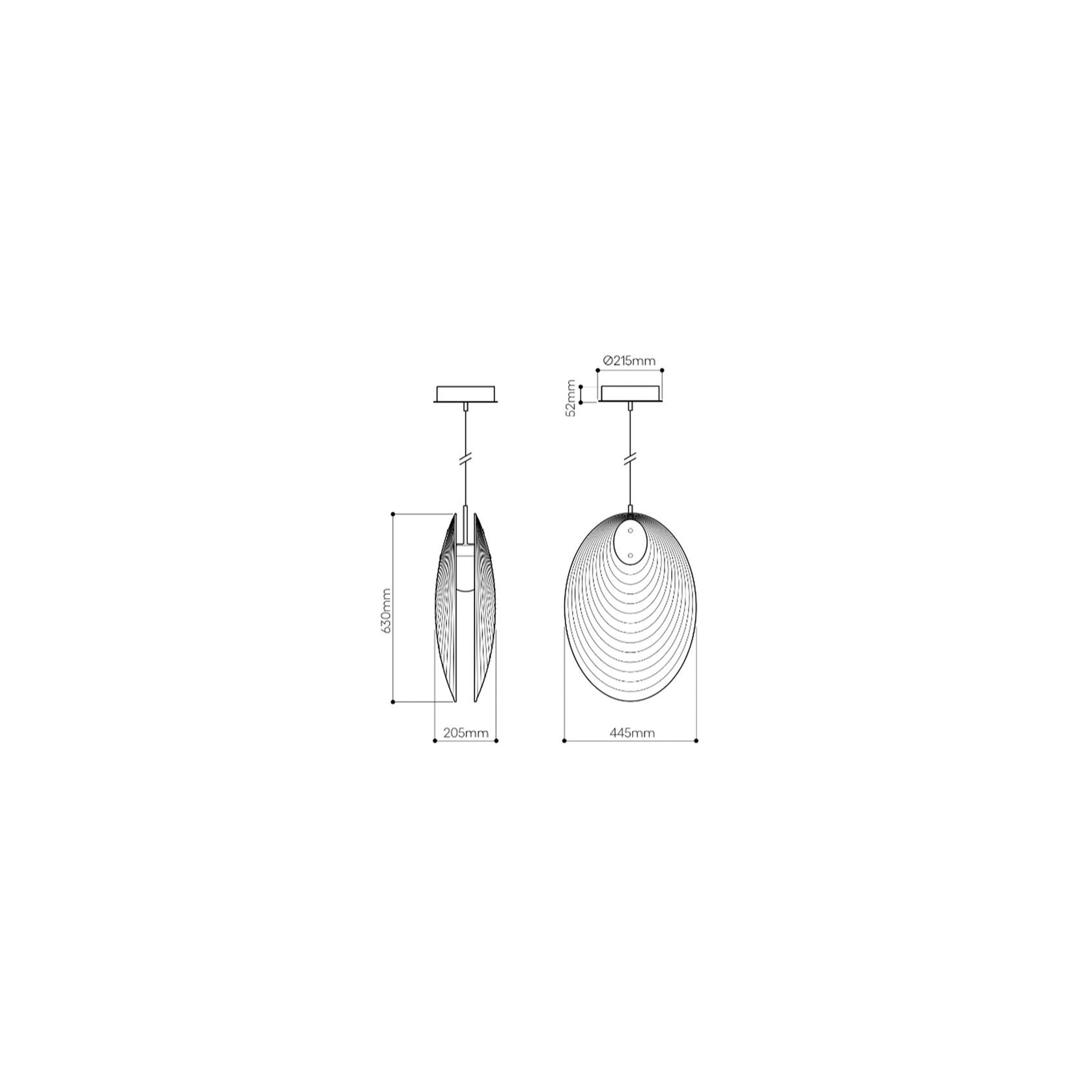 Ama Pendant Light gallery detail image