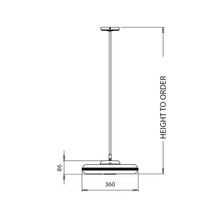 Beran Horizontal Pendant Light gallery detail image