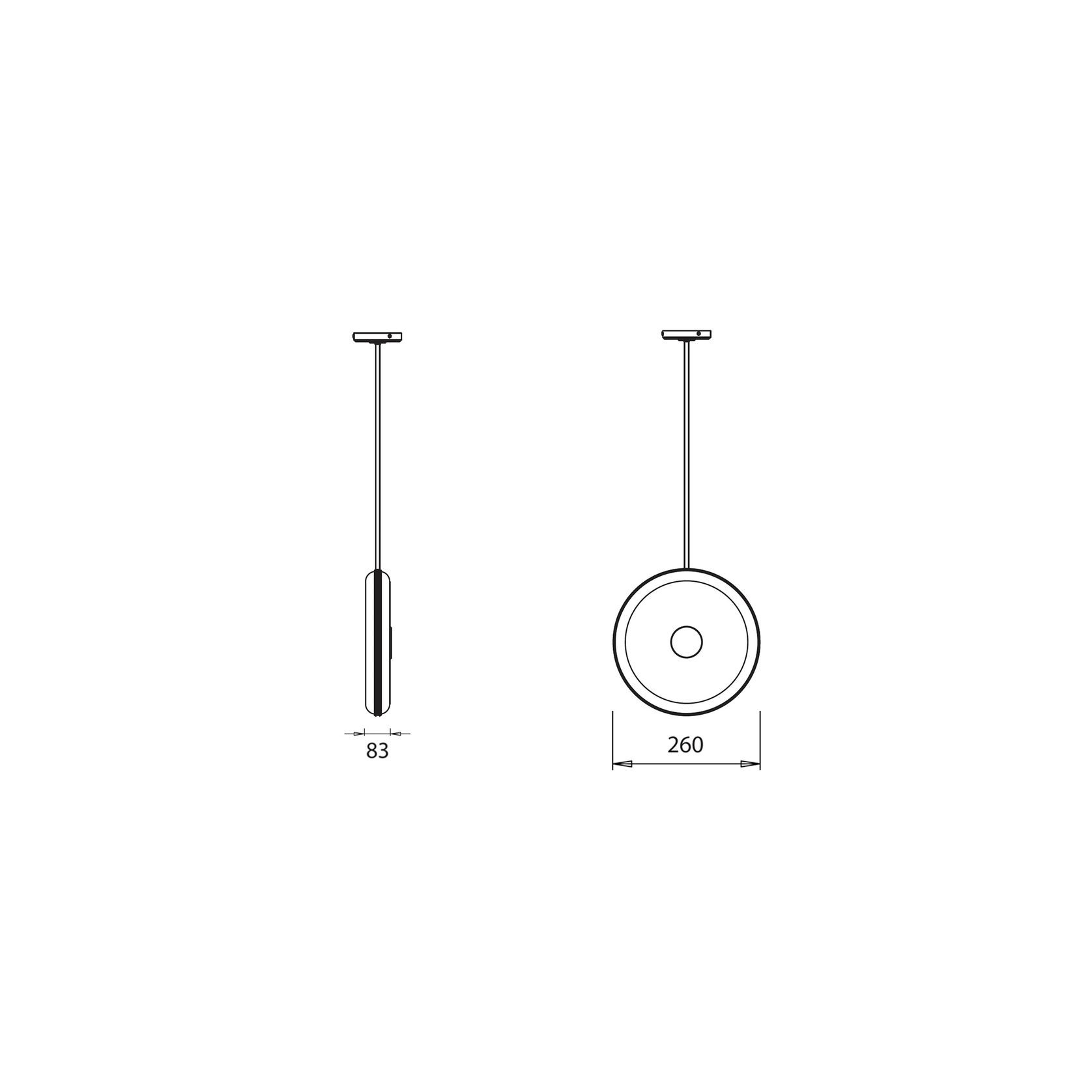 Beran Vertical Pendant Light gallery detail image